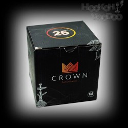 Уголь кокосовый Crown 1кг (26mm)