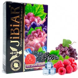 Табак Jibiar Ice grape berry 50g.(Лед Виноград Малина Ежевика)