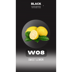 Табак Black&White Sweet Lemon (Сладковатый сочный лимон,40г) W08