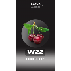 Табак Black&White Country cherry (Cпелая вишня,40г) W22