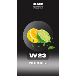 Табак Black&White Mix lemon lime (Микс лимон лайм,40г) W23