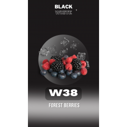.Табак Black&White Forest Berries (Лесные ягоды со льдом ,40 г) W38