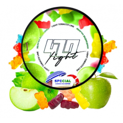 Табак 420 LIGHT LINE ЯБЛУЧНІ ВЕДМЕДИКИ 100g