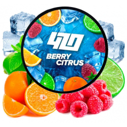 Табак 420 Frost line Berry citrus (Малина апельсин лайм) 100g