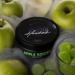 Табак 420 Apple squirt (Яблоко) 250g.