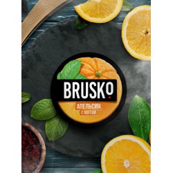 Бестабачная смесь Brusko Апельсин с Мятой 50g
