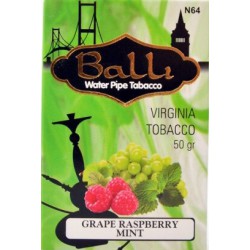 Табак Balli Grape Raspberry Mint 50g. (Виноград, Малина, Мята)