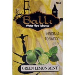 Табак Balli Green Lemon Mint 50g. (Лайм с Мятой)