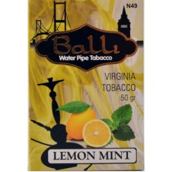 Табак Balli Lemon-Mint 50g. (Лимон Мята)