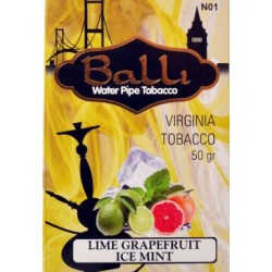 Табак Balli Lime Grapefruit Ice Mint 50g. (Ледяной Лайм, грейпфрут, Мята)