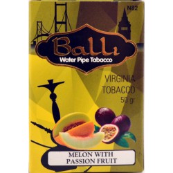 Табак Balli Melon With Passion Fruit 50g. (ДЫня, Маракуйя)