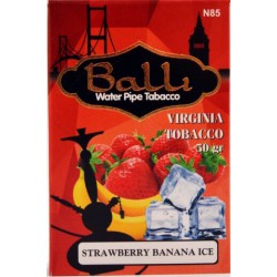 Табак Balli Strawberry Banana Ice 50g. (Ледяная Клубника, Банан)