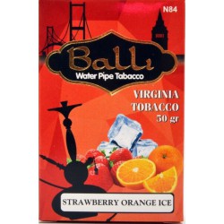 Табак Balli Strawberry Orange Ice 50g. (Ледяная Клубника, Апельсин)