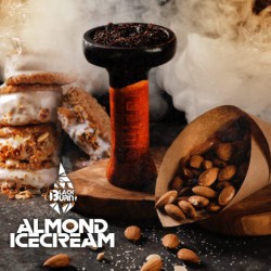 ТАБАК BURN BLACK Almond ice cream 200g (Сливочное Мороженое с Миндалем)
