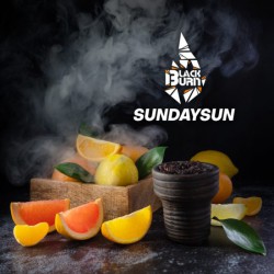ТАБАК BURN BLACK Sunday Sun 200g. (Апельсин, Лимон, Грейпфрут)