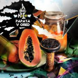 ТАБАК BURN BLACK Papaya v Obed 200g.