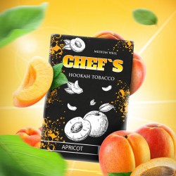 Табак Chefs Apricot (Стиглий солодкий абрикос) 100g.