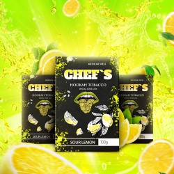 Табак Chefs Sour Lemon (Смак кислого лимону) 40g
