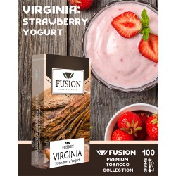 Табак Fusion Premium Verginia Strawberry Yogurt 100g