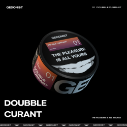 Табак Gedonist 01 Double currant (червона та чорна смородина) 100gr