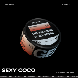 Табак Gedonist Sexy Coco  (кокосовий крем з полуницею) 100gr