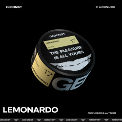 Табак Gedonist 17 Lemonardo (цитрусовий лимонад) 100gr