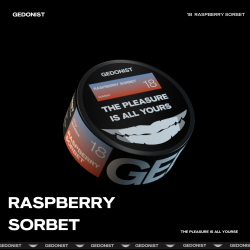 Табак Gedonist Raspberry sorbet (малиновий сорбет) 100gr