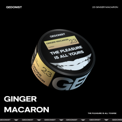 Табак Gedonist 23 Ginger macaron (Печиво з ніжним імбирним кремом) 100gr