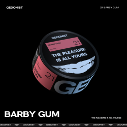 Табак Gedonist 21 Barby gum (малина, полуниця, жуйка) 100gr