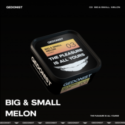 Табак Gedonist 03 Big & small melon (диня та кавун) 200gr