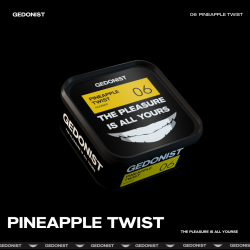 Табак Gedonist 06 Pineapple twist (стиглий солодкий ананас) 200gr