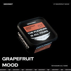 Табак Gedonist 07 Grapefruit mood (грейпфрут з нотками лічі) 200gr