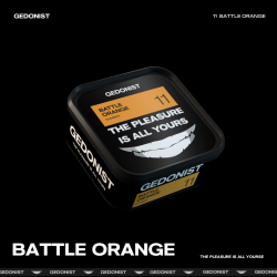 Табак Gedonist Battle Orange (кисло солодкий апельсин) 200gr
