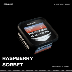 Табак Gedonist Raspberry sorbet (малиновий сорбет) 200gr