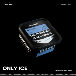 Табак Gedonist Only ice (льодяна прохолода) 200gr