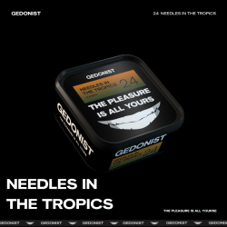 Табак Gedonist 24 Needles in the tropics (Манго,мандарин,прохолодна хвоя) 200gr