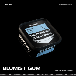 Табак Gedonist 22 Blumist gum (лохина,жуйка) 200gr