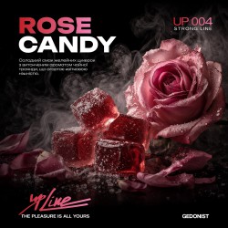 Табак UPLINE 004 Rose candy (малина полуниця роза) 200gr