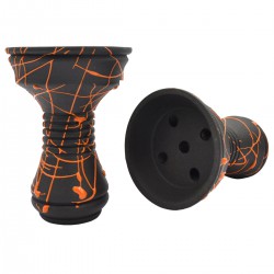  Чашка Gusto Bowls Killa Black Glaze (Orange)