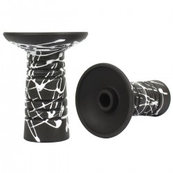  Чашка Gusto Bowls Alien Black Glaze (White)