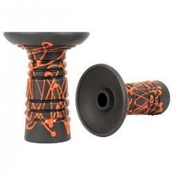 Чашка Gusto Bowls Alien Black Glaze (Orange)