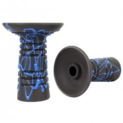  Чашка Gusto Bowls Alien Black Glaze (Blue)