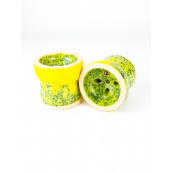 Чаша для кальяна Gusto Bowls Turkish Glass Yellow/Green
