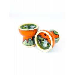Чаша для кальяна Gusto Bowls Turkish Green/Orange