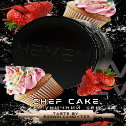 Табак Heven Chef cake (полуничний кекс) 100gr