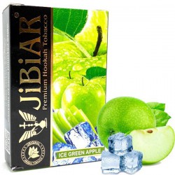 Табак Jibiar Ice Green Apple 50g.(Ледяное Зеленое Яблоко)