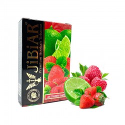Табак Jibiar Lime strawberry raspberry 50g.(Лайм,Клубника,Малина)