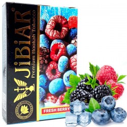 Табак Jibiar Fresh Berry 50g.(Ледяная Малина, Черника, Ежевика, Клубника)