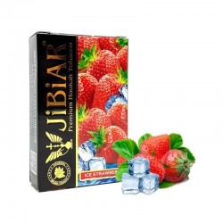Табак Jibiar Ice Strawberry 50g.(Ледяная Клубника)