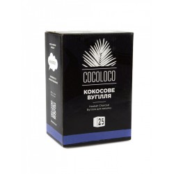 Уголь кокосовый Khmara-Cocoloco 1кг (25mm)